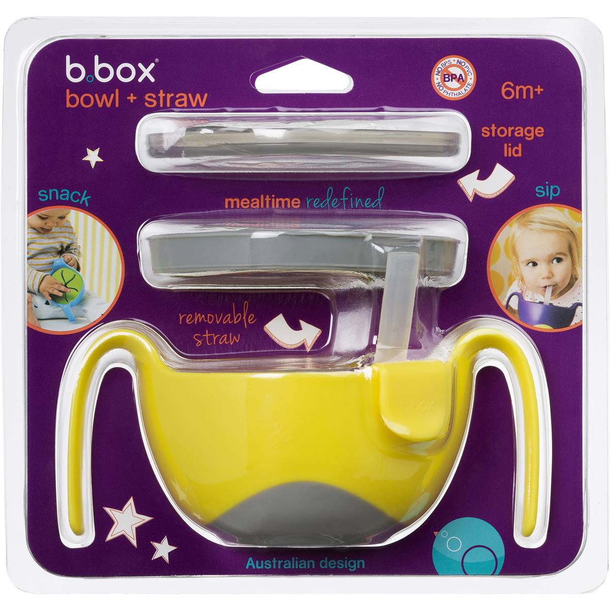 B.Box BC Bowl & Straw
