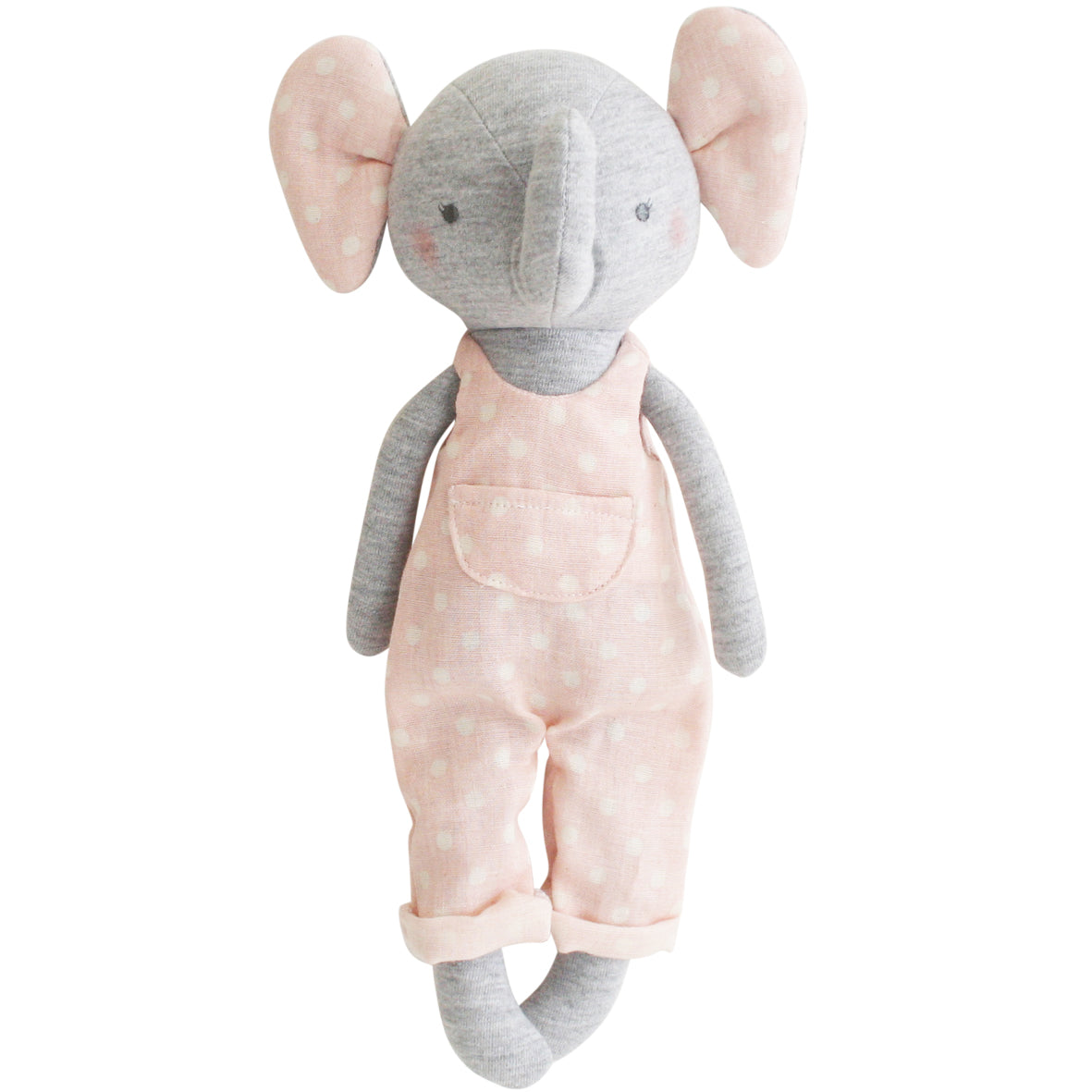 Alimrose Edith Elephant 28cm Pink