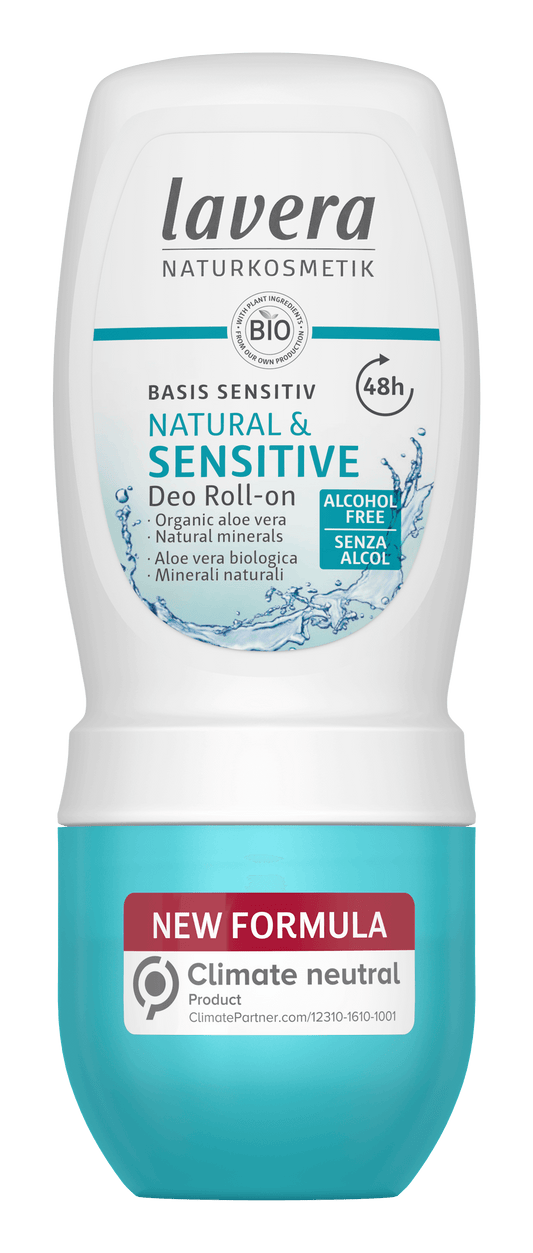 Natural Sensitive Deodorant Roll On 50ml | Lavera AU