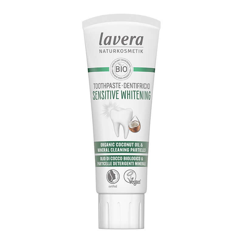 Natural Sensitive Whitening Toothpaste 75ml | Lavera AU
