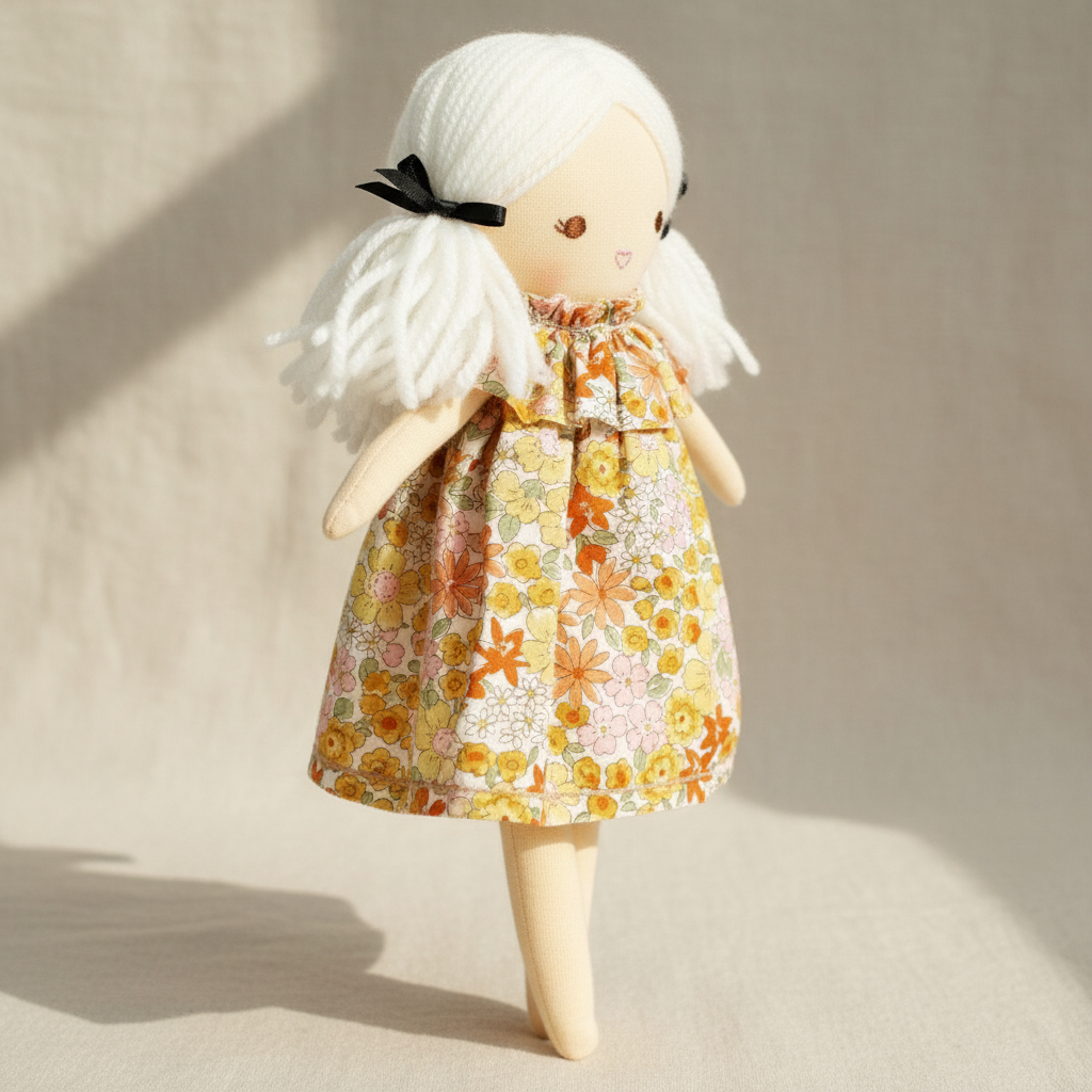 ALIMROSE Mini Matilda Asleep Awake 24cm Sweet Marigold