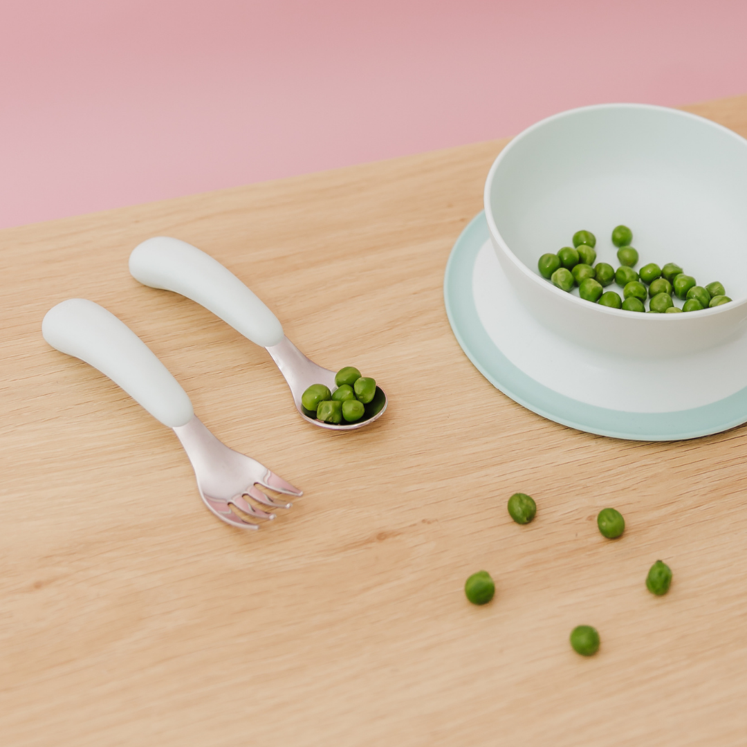 OXO TOT Fork & Spoon Set - Opal