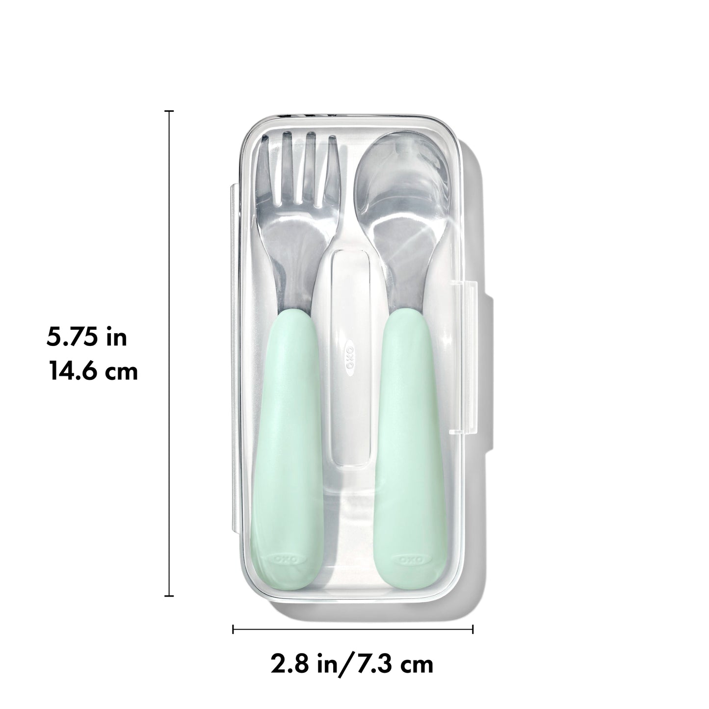 OXO TOT Fork & Spoon Set - Opal