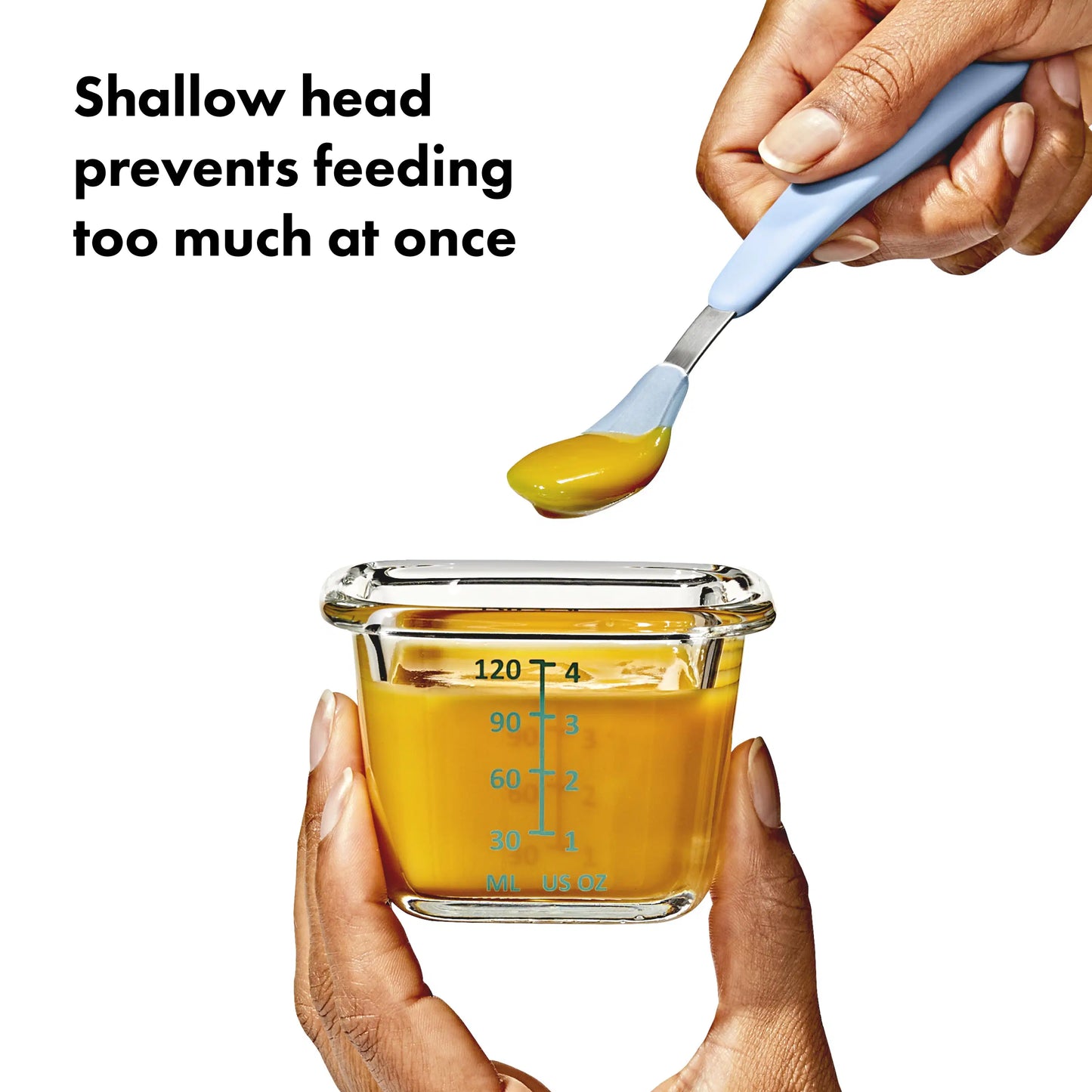 OXO TOX On-The-Go Feeding Spoon - Dusku