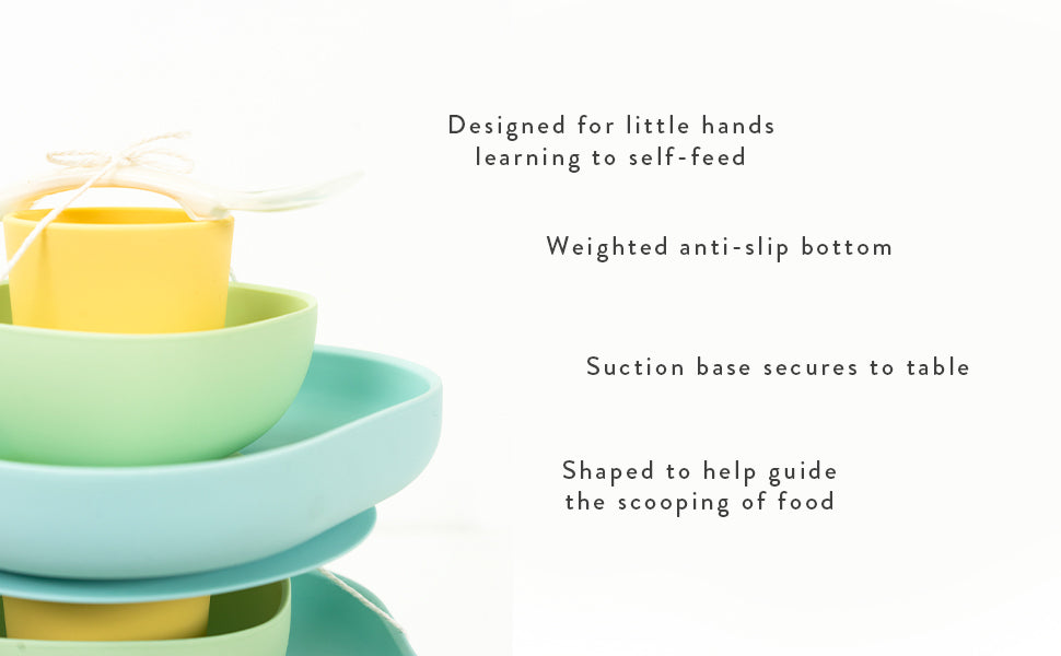 BEABA SILICONE SUCTION MEAL SET - JUNGLE