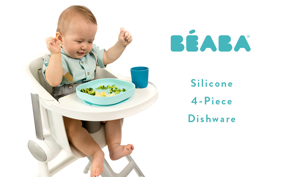 BEABA SILICONE SUCTION MEAL SET - JUNGLE
