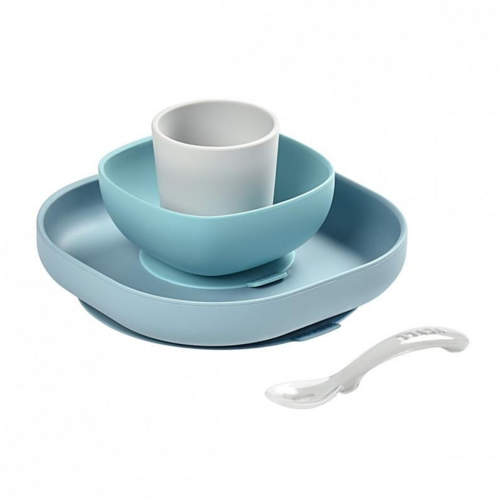 BEABA SILICONE SUCTION MEAL SET - JUNGLE