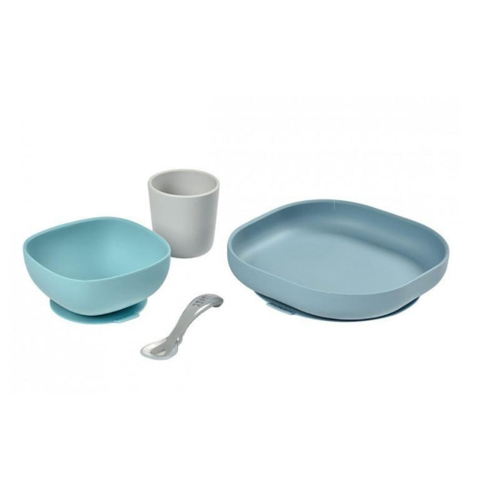 BEABA SILICONE SUCTION MEAL SET - JUNGLE