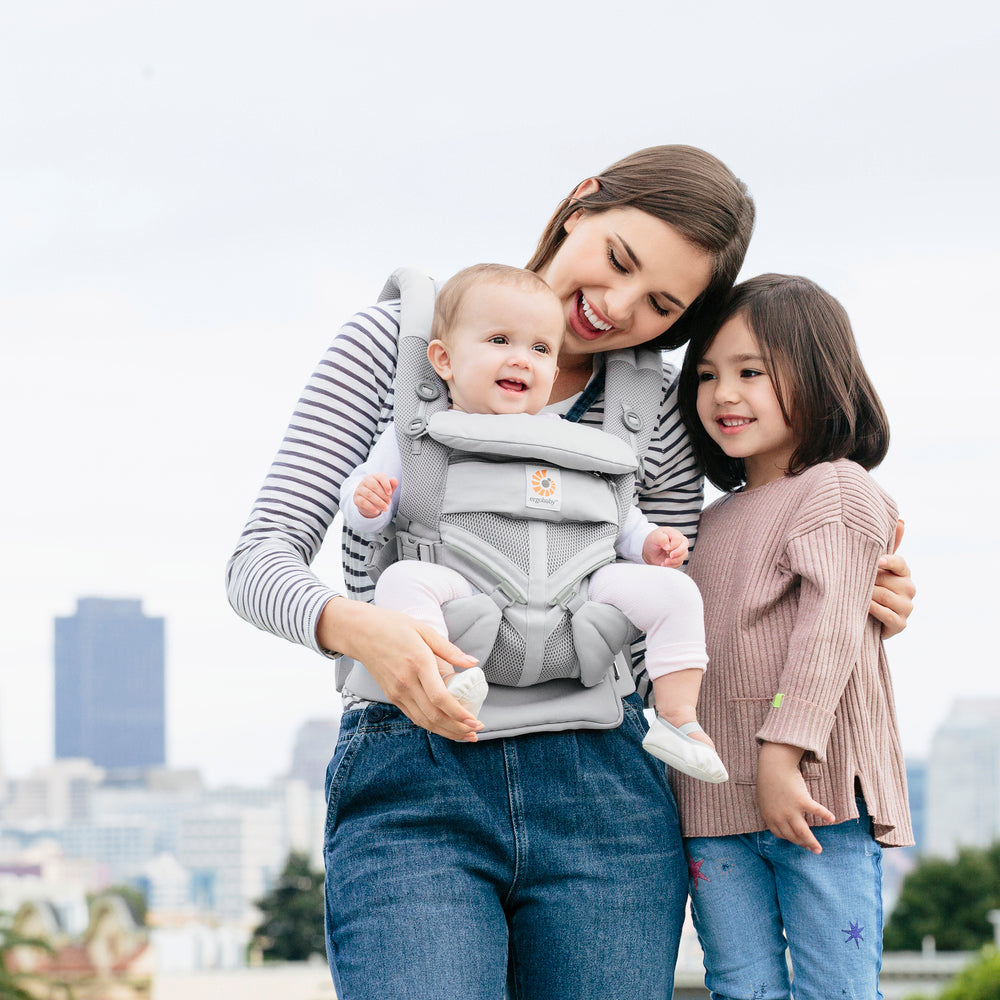 ERGOBABY OMNI CLASSIC MESH CARRIER - PEARL GREY (FORMERLY OMNI 360)