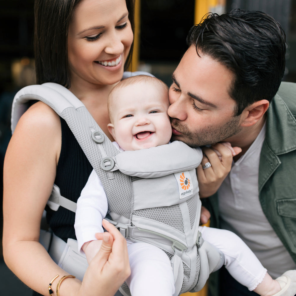 ERGOBABY OMNI CLASSIC MESH CARRIER - PEARL GREY (FORMERLY OMNI 360)
