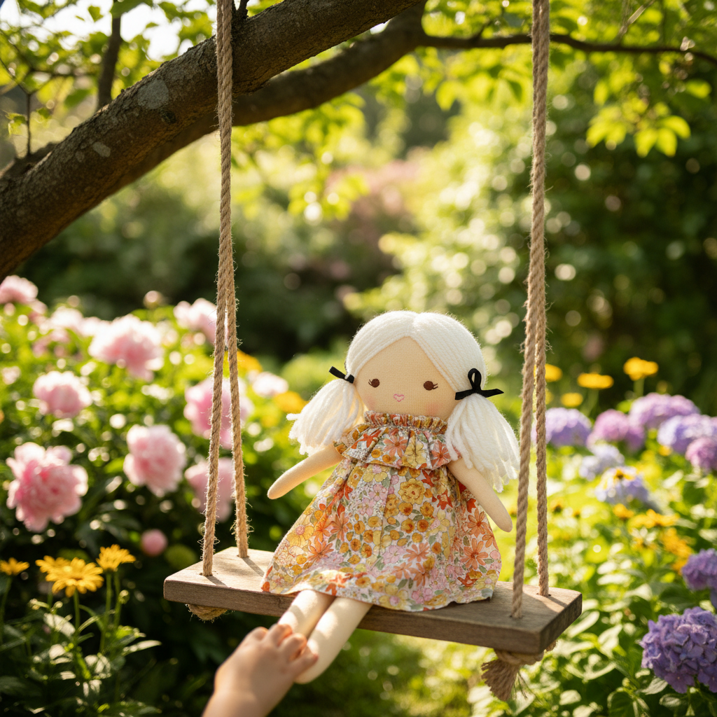 ALIMROSE Mini Matilda Asleep Awake 24cm Sweet Marigold