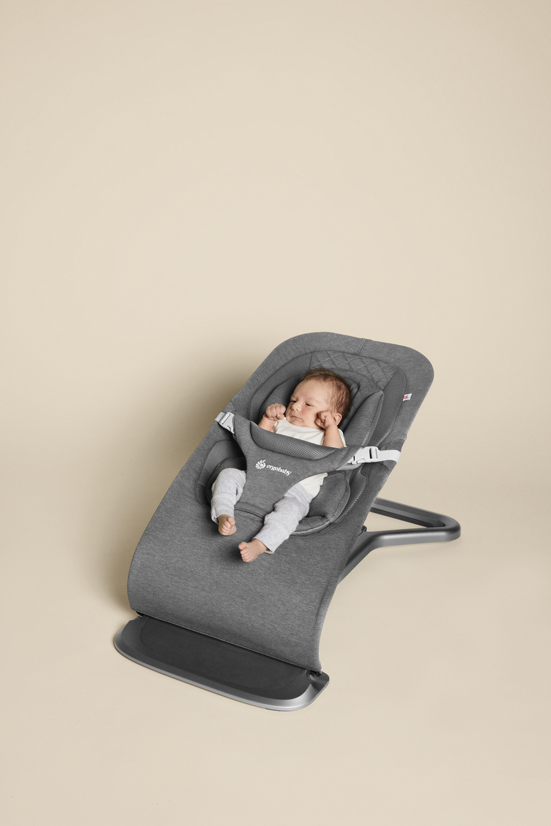 ERGOBABY EVOLVE 3 IN 1 BOUNCER - CHARCOAL GREY