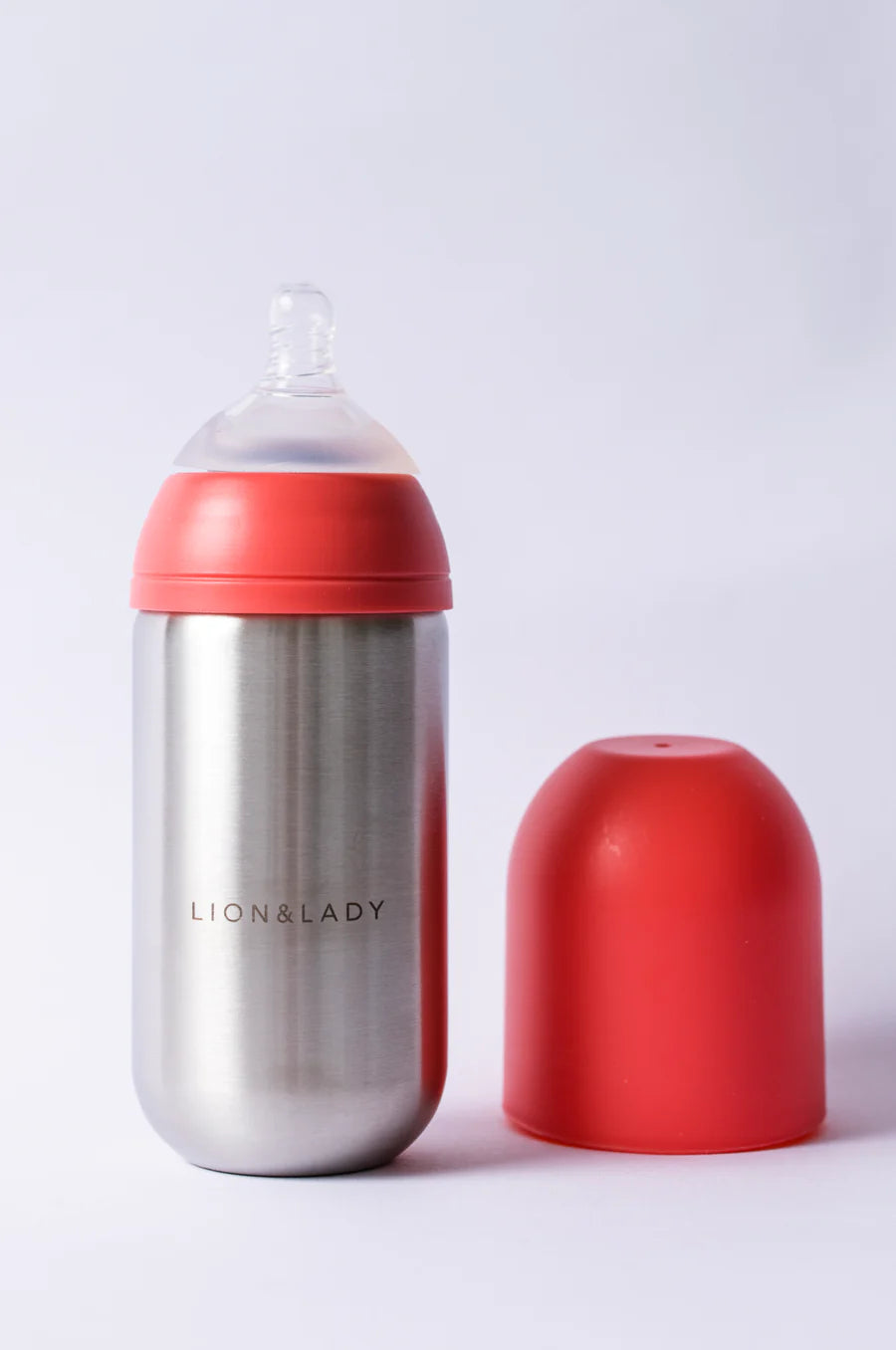 The Lion & Lady 18/8 Stainless Steel Baby bottle - 350ml (More Colors)