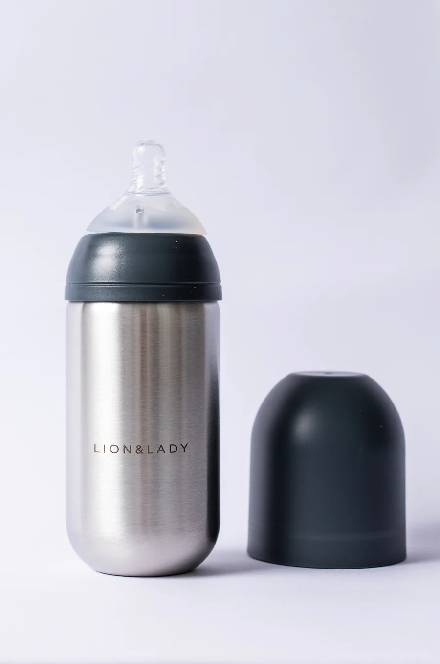 The Lion & Lady 18/8 Stainless Steel Baby bottle - 350ml (More Colors)