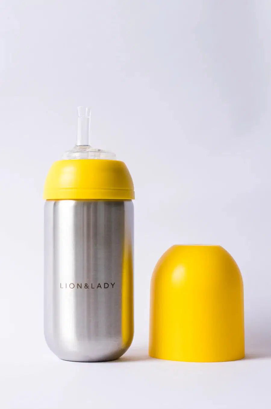 Lion & Lady 18/8 Stainless Steel Baby bottle - 350ml (More Colors)