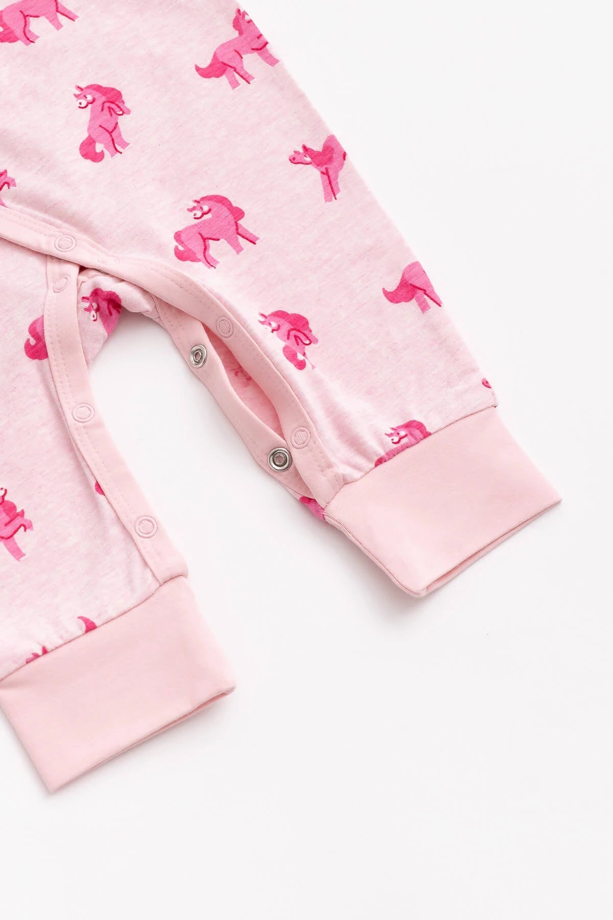 Monica + Andy Kimono Tie One-Piece Pink Unicorns