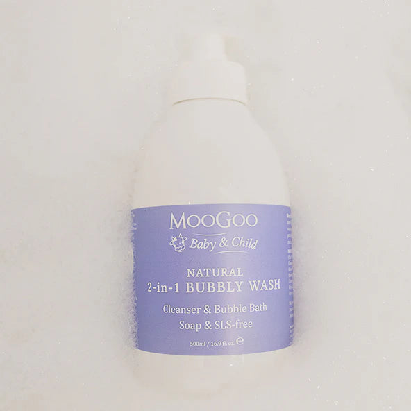 MooGoo 2-in-1 Bubbly Wash