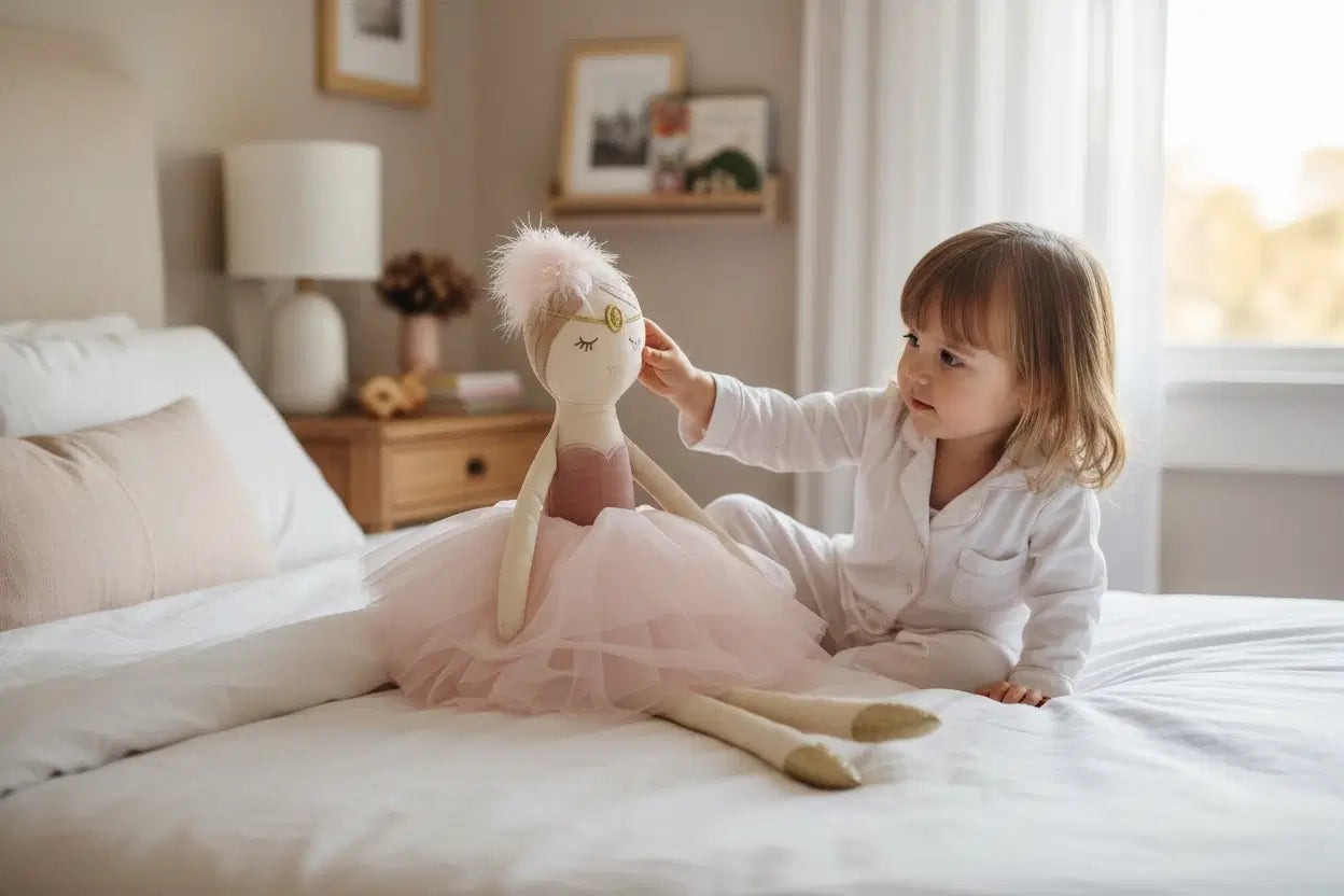 Giggle Bubs Lila Rose Ballerina Doll 50cm
