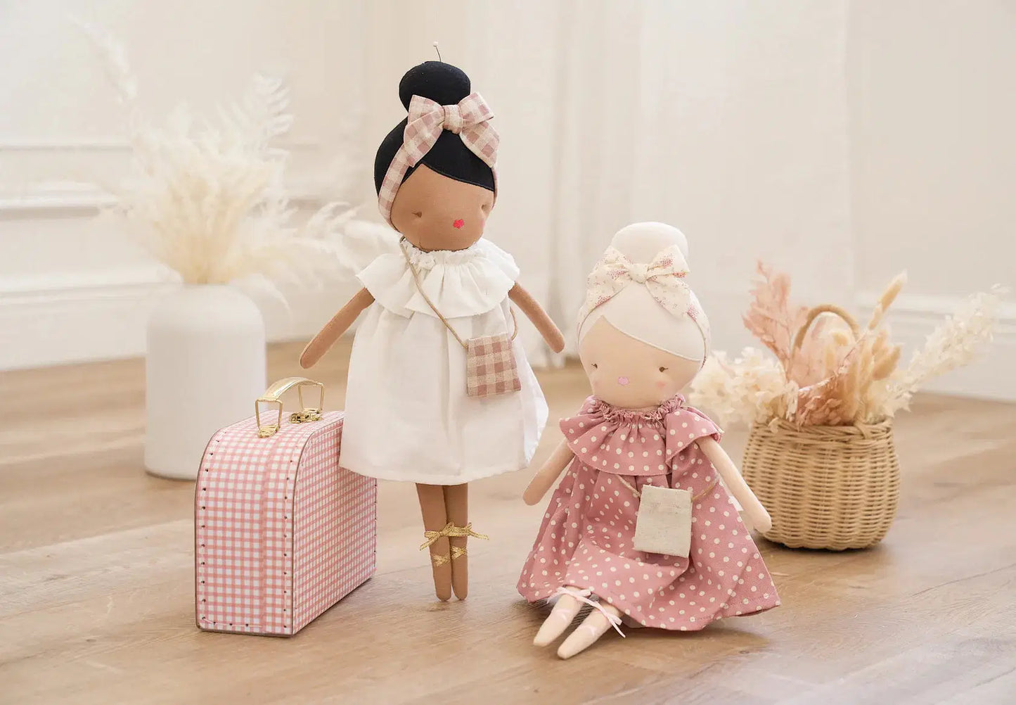 ALIMROSE Piper Doll 43cm Pink Spot