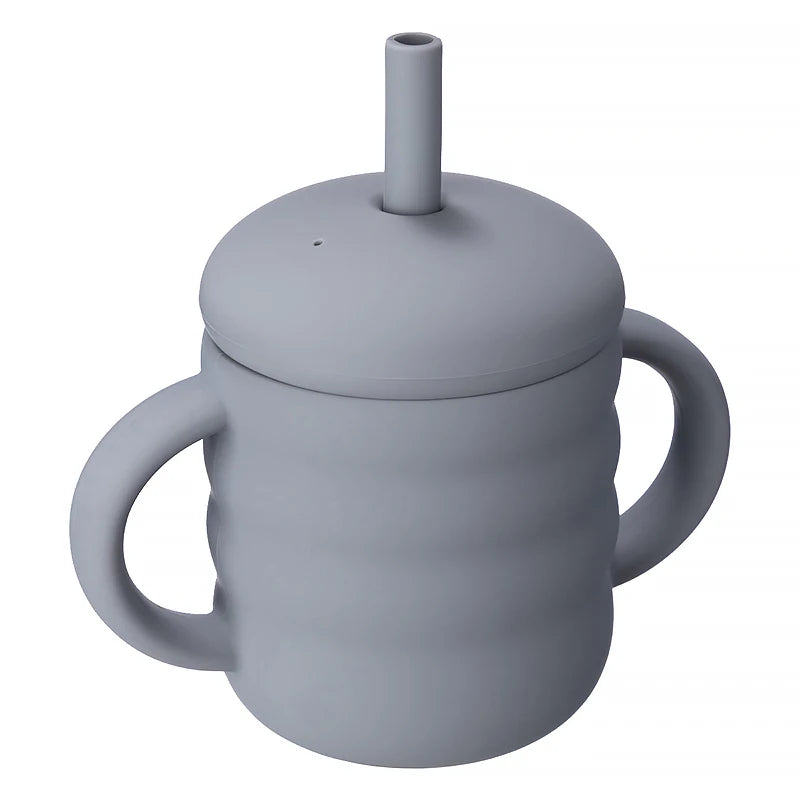 Baby Silicone Cups and Straw