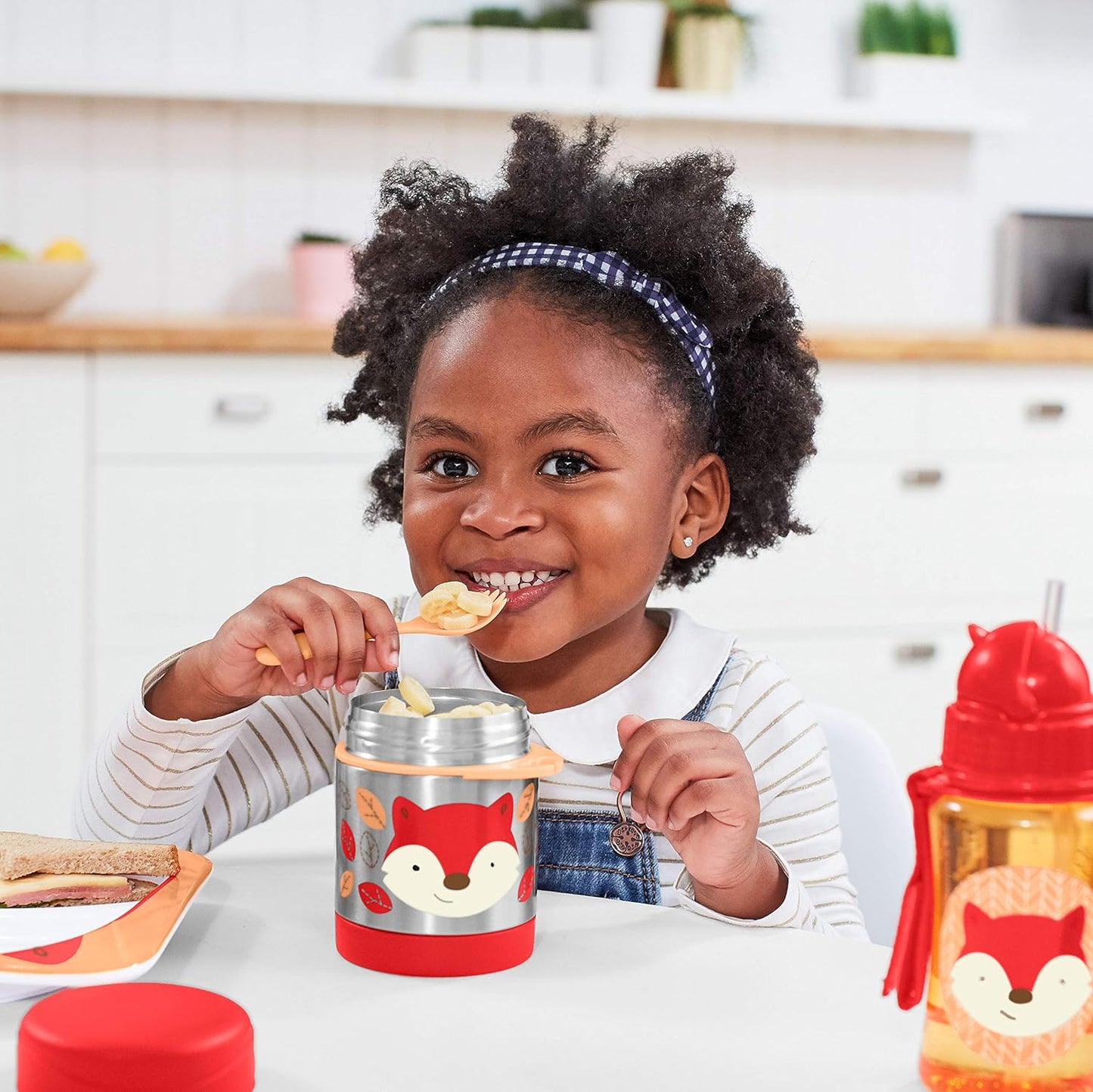 SKIP HOP ZOO INSULATED FOOD JAR - FOX