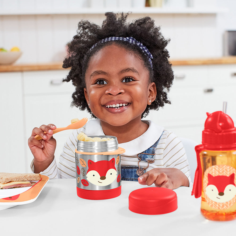 SKIP HOP ZOO INSULATED FOOD JAR - FOX