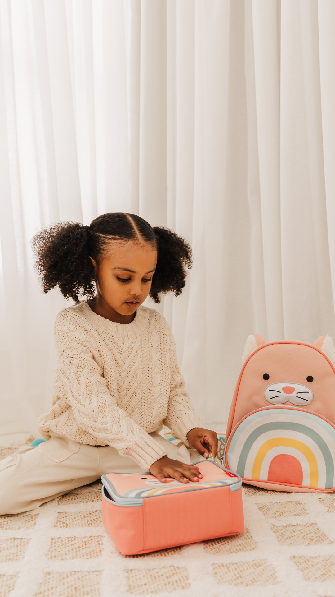 SKIP HOP ZOO LITTLE KID BACKPACK - CAT