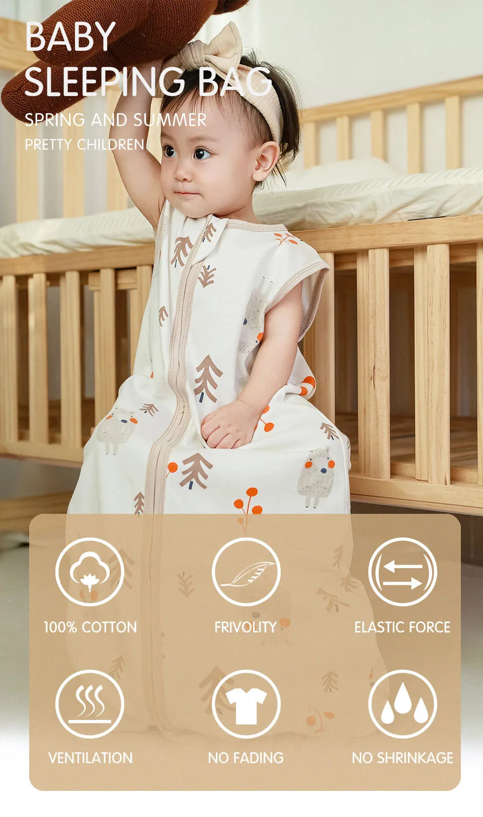 GiggleBubs Baby Sleeping Bag (Tight Inventory)