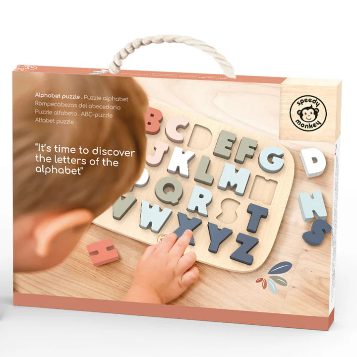 Speedy Monkey Alphabet Puzzle