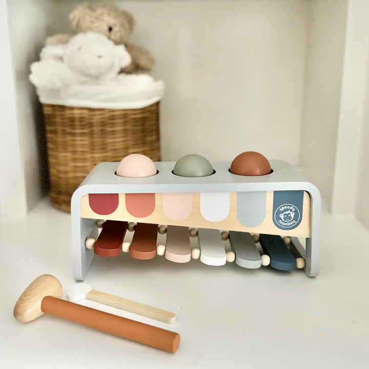 Speedy Monkey Xylo Bench - Tap Tap Xylophone