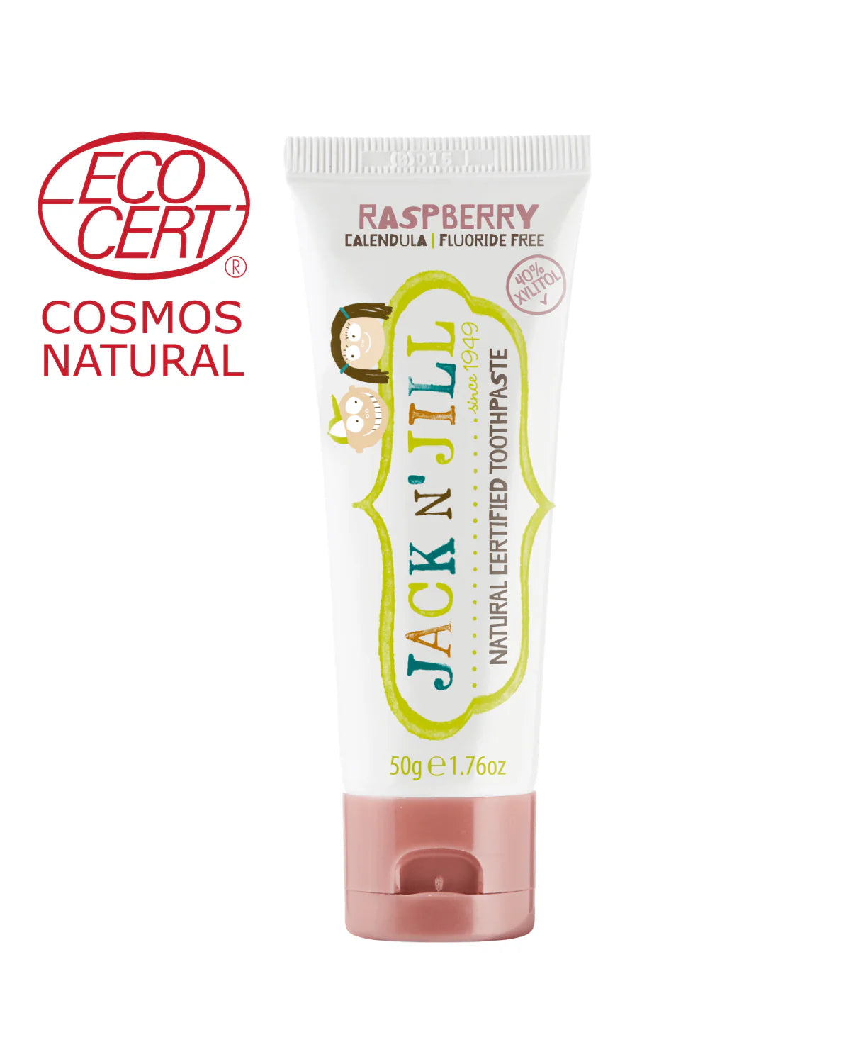 Jack n' Jill, Natural Certified Toothpaste, 1.76 oz (50 g)