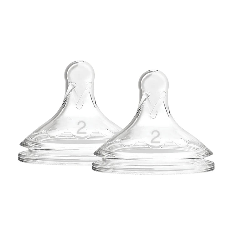 DR BROWN'S OPTIONS+ ANTI COLIC WIDE NECK TEATS LEVEL 2
