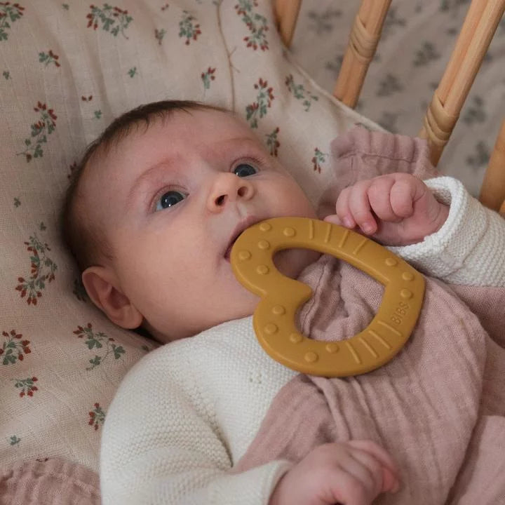 BIBS Bitie Heart - Peach