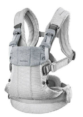 BabyBjorn Baby Carrier Harmony - Mesh - Silver - Bubs Universe