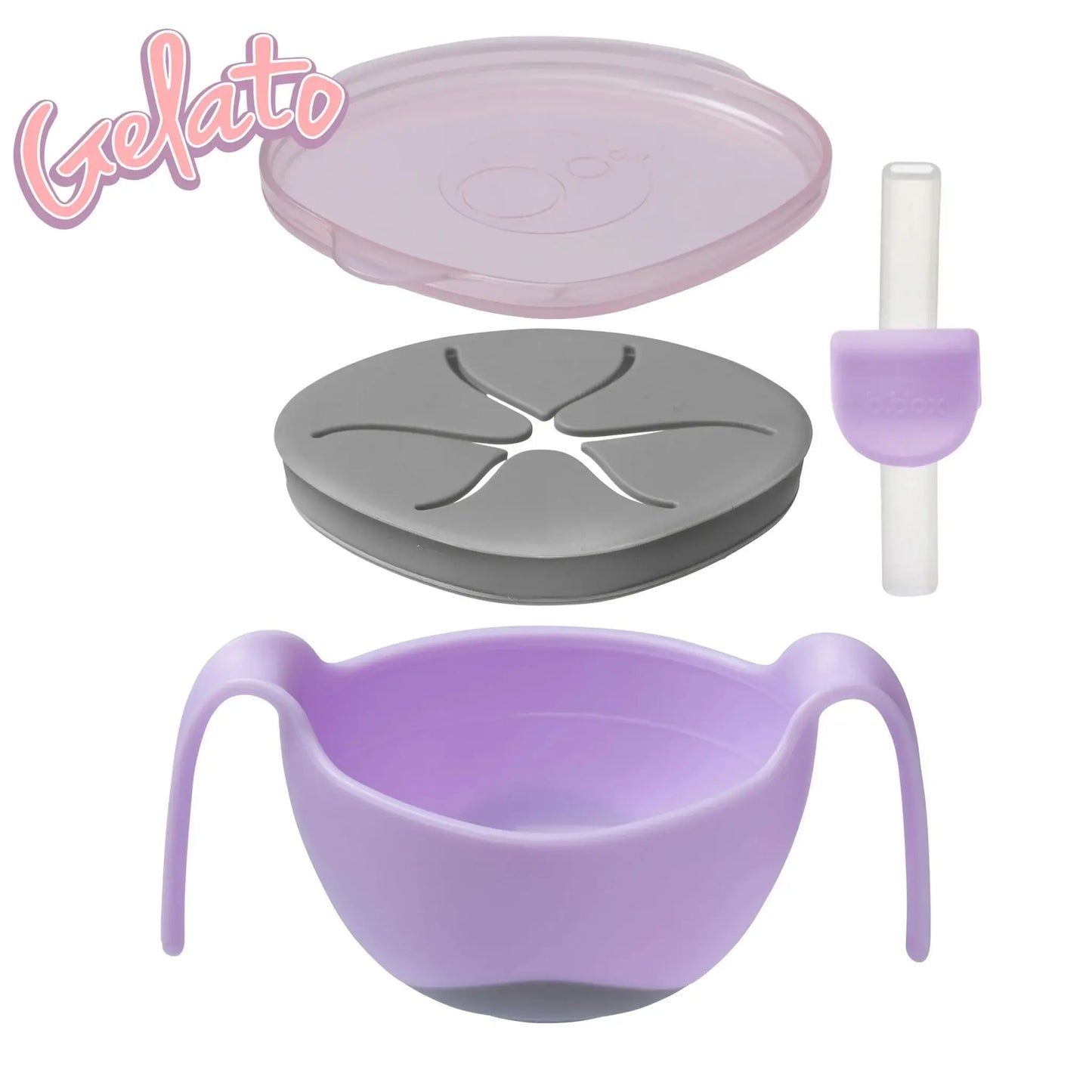 B.Box BC Bowl & Straw - Bubs Universe