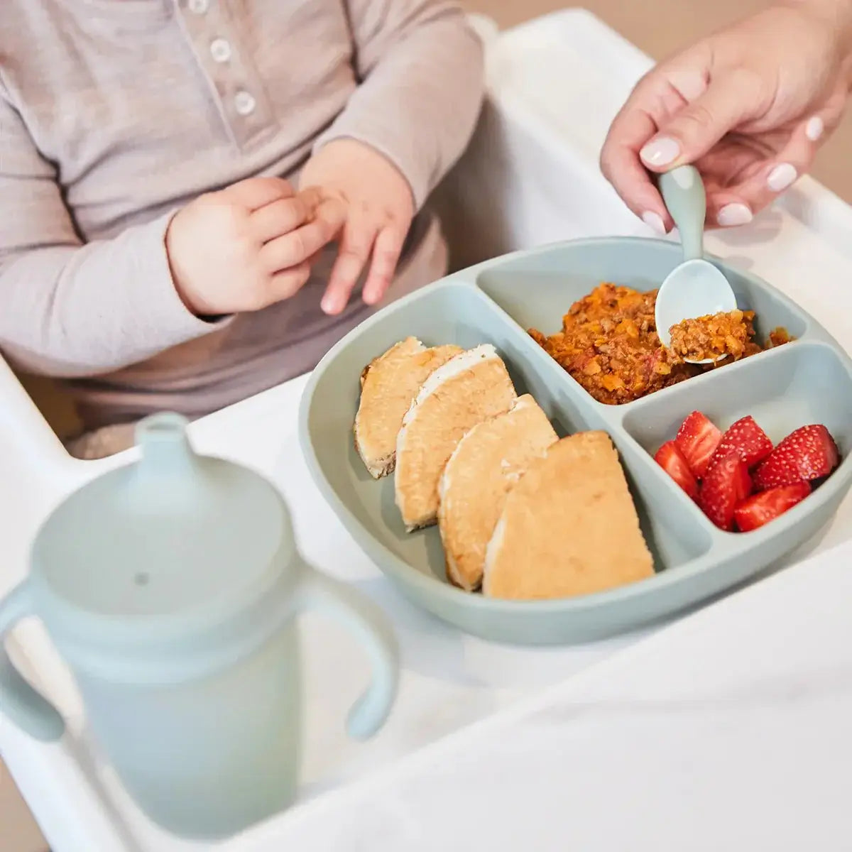 B.BOX SILICONE PLATE + LID - Bubs Universe