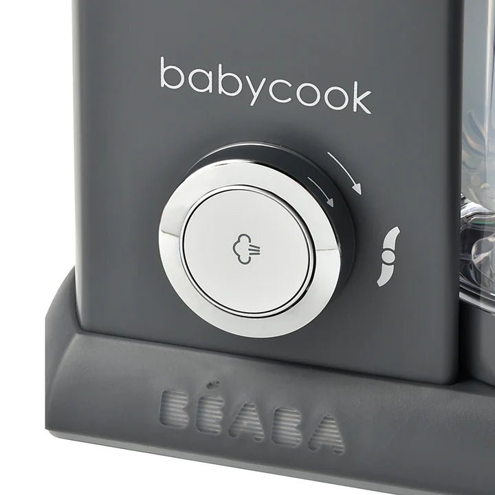 BEABA BABYCOOK SOLO BABY FOOD PROCESSOR - DARK GREY - Bubs Universe
