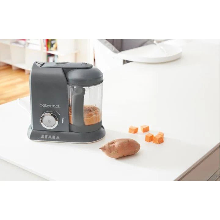 BEABA BABYCOOK SOLO BABY FOOD PROCESSOR - DARK GREY - Bubs Universe