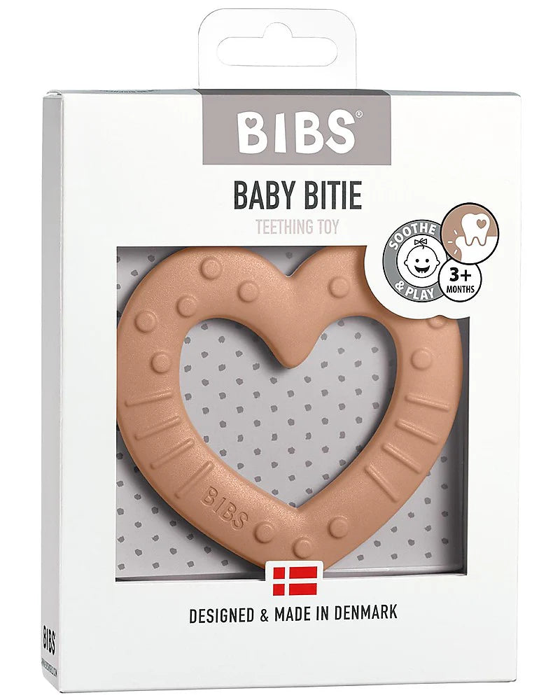 BIBS Bitie Heart - Peach