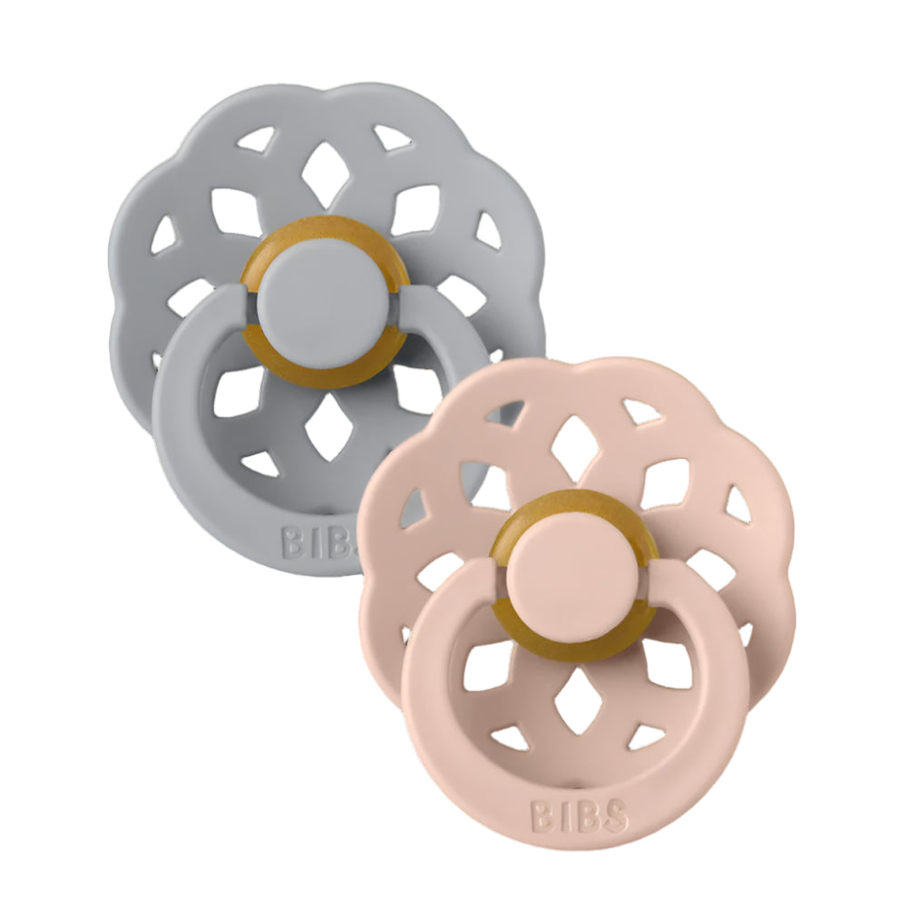 BIBS Boheme, S2 - Cloud/Blush - (2pk)