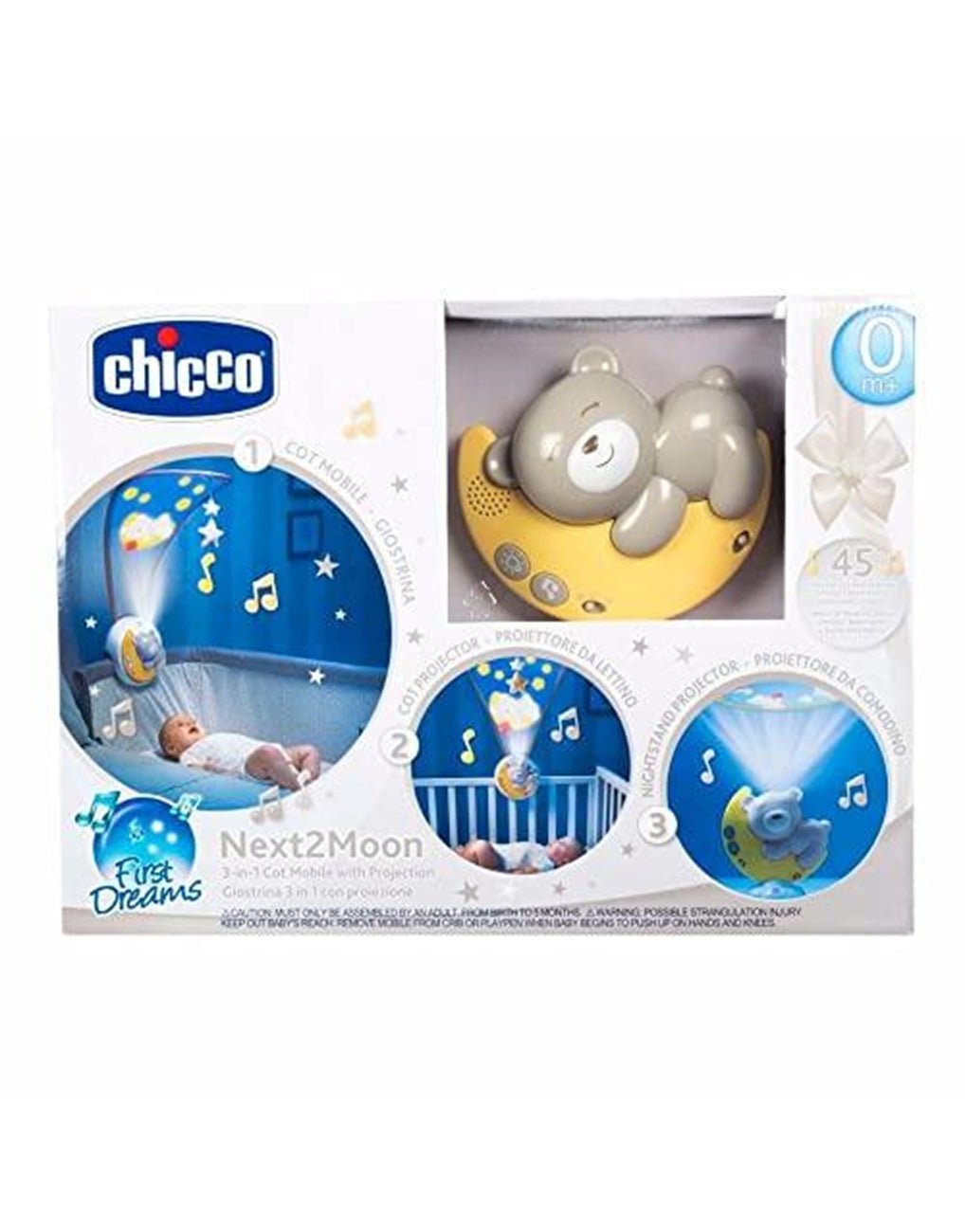 CHICCO Toy Next2Moon Neutral - Bubs Universe