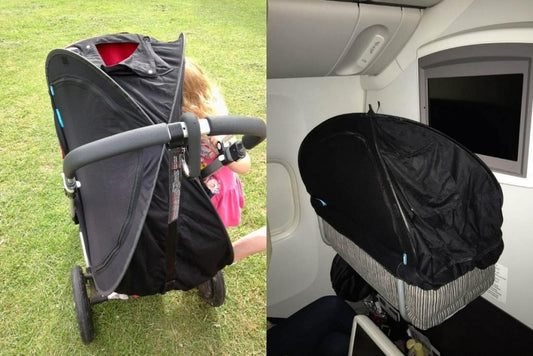 CoziGo - sleep & sun protection cover for all strollers & airline cots - Bubs Universe