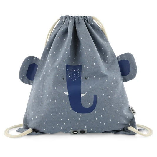 Trixie Library / swim bag/ Gym bag - Mrs. Elephant.  Low in Stock.