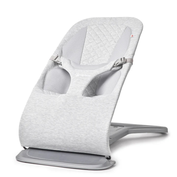 ERGOBABY EVOLVE 3 IN 1 BOUNCER - LIGHT GREY - Bubs Universe