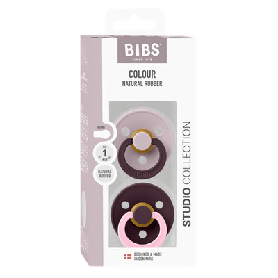 BIBS Fusion Colour, Dusky Lilac/Plum Mix S2
