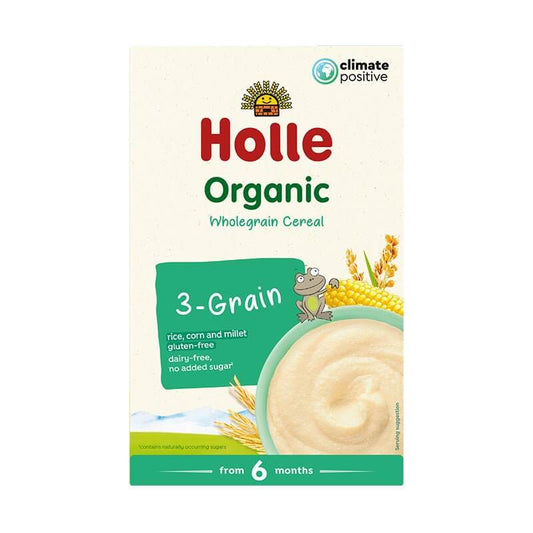 Holle Organic 3 Grain Porridge 250g - Bubs Universe