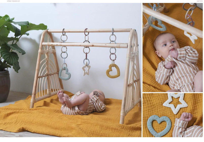 BIBS Bitie Heart - Peach