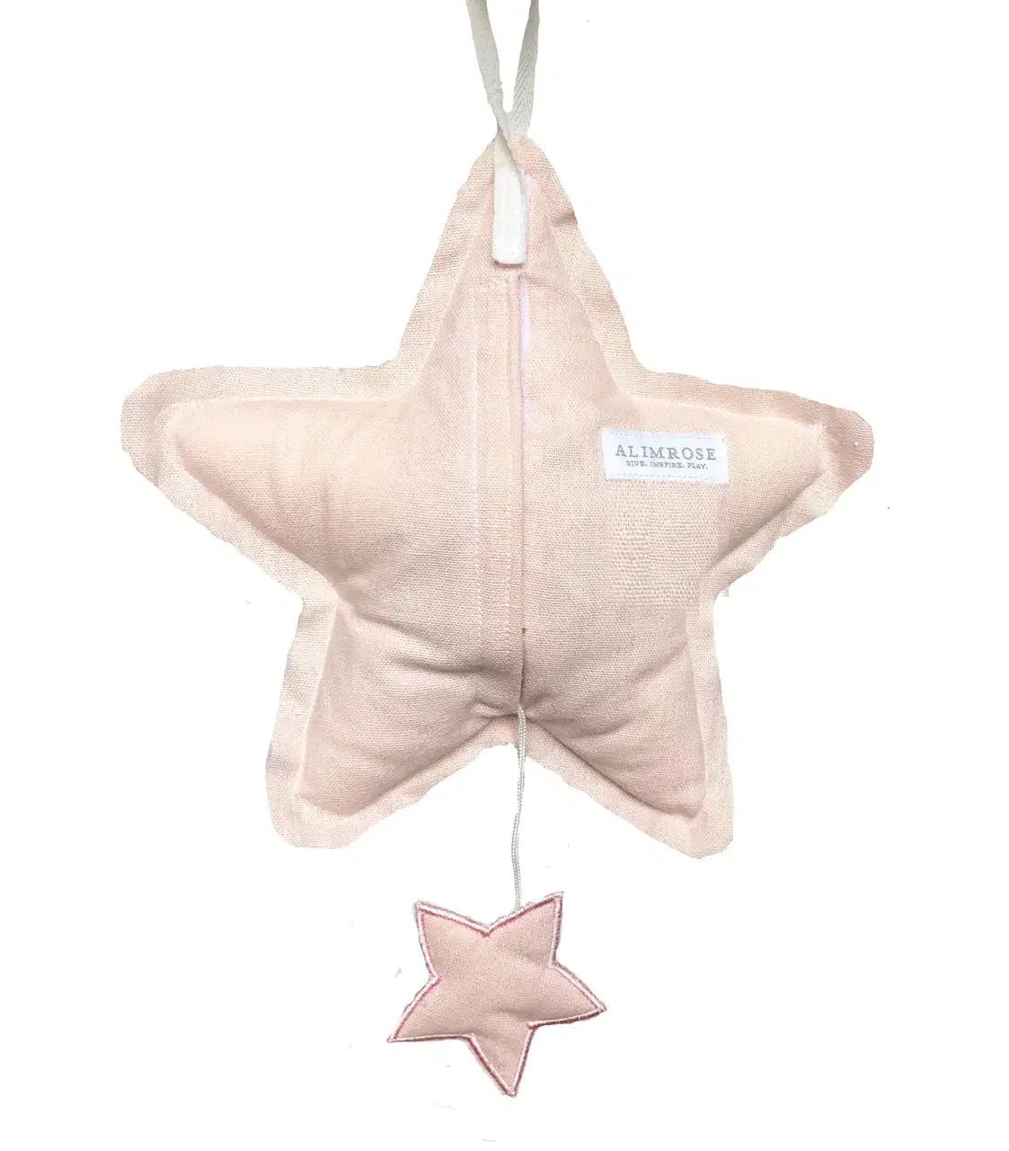 Star Musical Pink Linen Liberty Blue