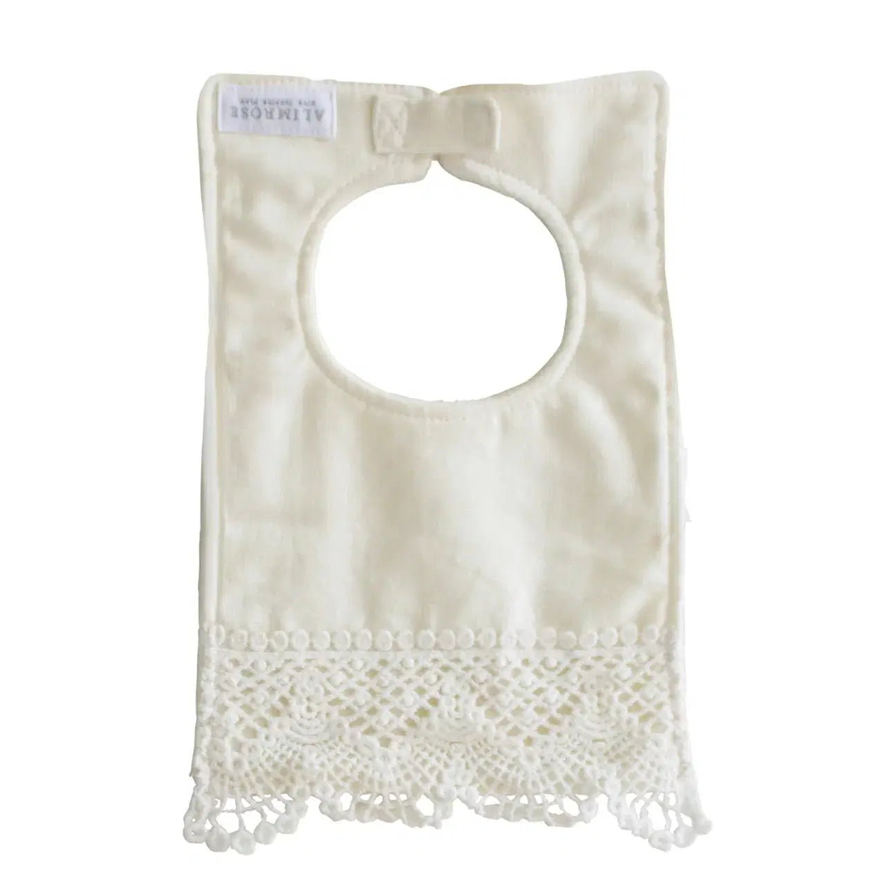 ALIMROSE, Erin Bib Ivory Linen