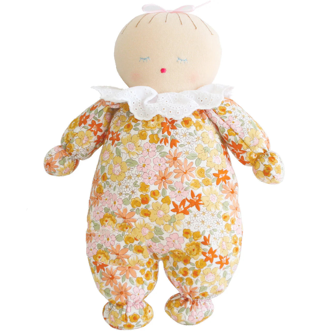 Alimrose Asleep Awake Baby Doll 24cm Sweet Marigold